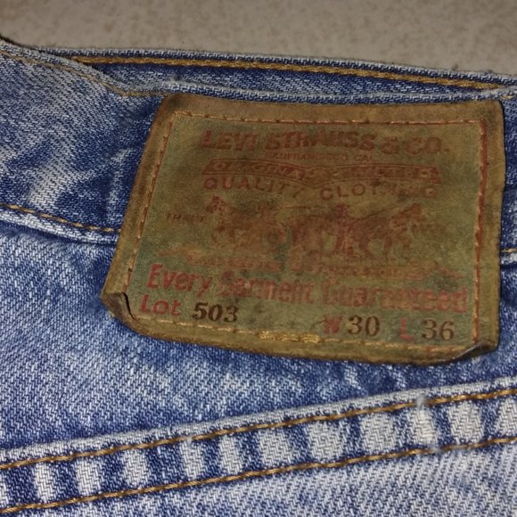 Levi's 503 selvedge denim - Picture 10 of 13